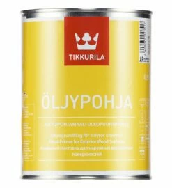Oljypohja Primer -Tikkurila Sales 206 6201 0160 1 Oljypohja 0.9L 1 2 1