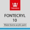 Fontecryl 10 2 Fontecryl 10 -Tikkurila Sales 213 8221 0160 1 Fontecryl 10 2 1