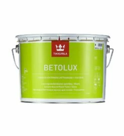 Betolux 17 Betolux -Tikkurila Sales 270 6001 0160 3 Betolux 9L 1 2 1