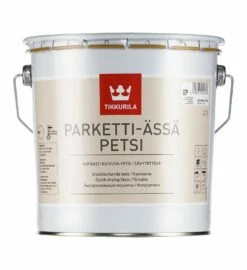 Parketti Ässä Petsi (Parquet Ace) - Stain -Tikkurila Sales 303 6404 0130 2 parketti assa petsi 3L 1 2 1