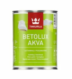 Betolux Akva -Tikkurila Sales 412 6001 0160 1 Betolux Akva 0.9L 1 3 2