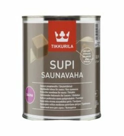 Supi Sauna Wax - Tintable 12 Supi Sauna Wax - Tintable -Tikkurila Sales 457 0.9l 1