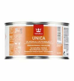 Unica Semi-Gloss Enamel 21 Unica Semi-Gloss Enamel -Tikkurila Sales 525 6001 0160 4 Unica Ulkokalustemaali 0.225L 1 2 1