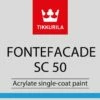 Fontefacade SC50 -Tikkurila Sales 66V 6001 0170 Fontefacade SC50 1 2 1