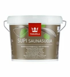 Supi Sauna Finish (Saunasuoja) -Tikkurila Sales 868 6404 0160 2 Supi Saunasuoja 2.7L 1 2 2