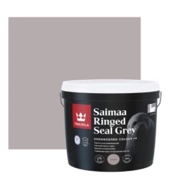 Endangered Colours Collection -Tikkurila Sales Endangered Colours Saimaa Ringed Seal Grey 1