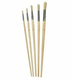 Hamilton Prestige Round Fitch Brush 5 Pack
