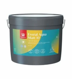 Everal Aqua Matt [10] -Tikkurila Sales tikkurila everal aqua 10 9L 2
