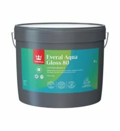 Everal Aqua Gloss [80] -Tikkurila Sales tikkurila everal aqua 80 9L 1