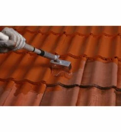 Kilpi Paint For Bitumen Roofs -Tikkurila Sales tikkurila house kilpi tiilikattomaali painting 2