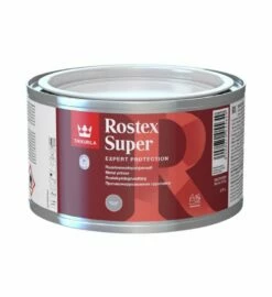 Rostex Super Metal Primer -Tikkurila Sales tikkurila rostex super lightgrey 0 3L 1 2