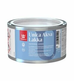Unica Akva Lacquer -Tikkurila Sales tikkurila unica akva lakka 0 225L 1
