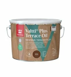 Valtti Plus Terrace Oil -Tikkurila Sales tikkurila valtti plus terrace oil brown 9L 1